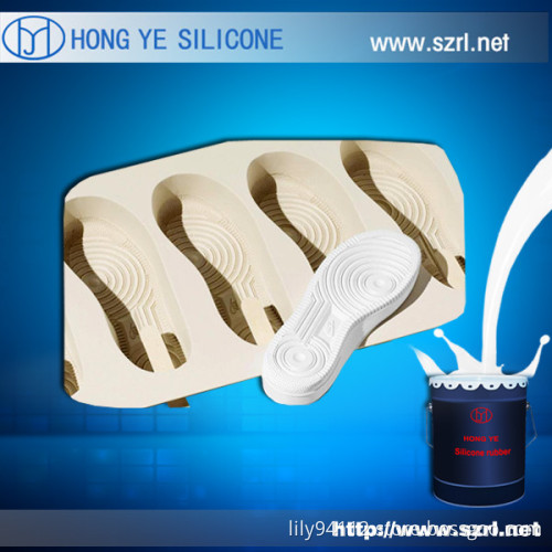 Manual silicone rubber for shoe mold making